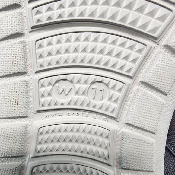 Crocs Shoes Womens Size 11 Gray Slip On Sneakers *NWOT* - Picture 9 of 13